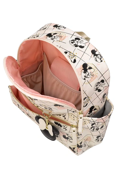 Shop Petunia Pickle Bottom X Disney Minnie Mouse Ace Backpack In Shimmery Minnie Mouse