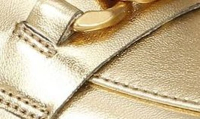 Shop Franco Sarto Miri Loafer Pump In Gold