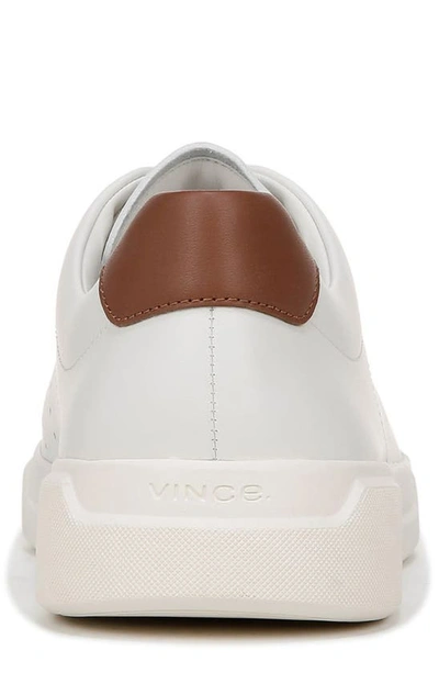 Shop Vince Brady Sneaker In White Tan