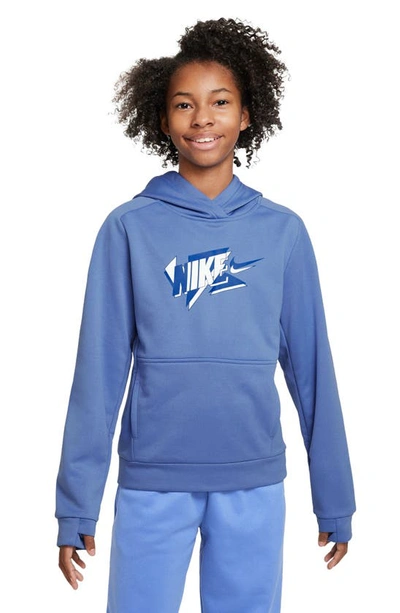 Shop Nike Kids' Therma-fit Multi Hoodie In Polar
