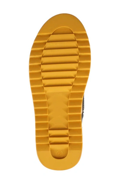 Aquatherm By Santana Canada Mara Waterproof Faux Fur Boot In Grey Mustard