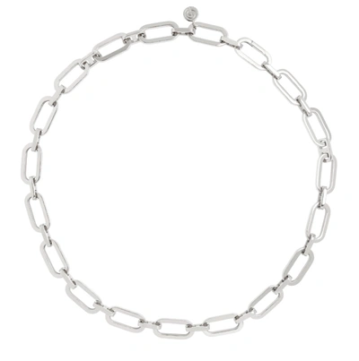 Olivia & Pearl Uat Link Chain Charm Necklace In Lcc/neck/ss
