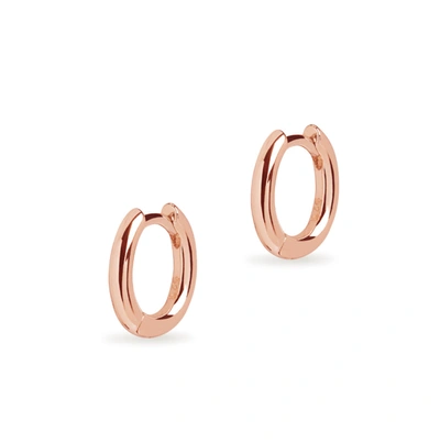 Shop Olivia & Pearl Huggie Earrings In He/rg