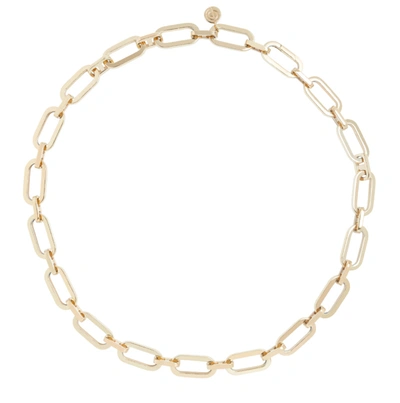 Shop Olivia & Pearl Uat Link Chain Charm Necklace In Lcc/neck/yg