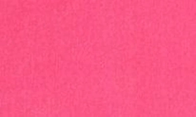 Shop Bp. Mock Neck Velour Crop Top In Pink Beetroot
