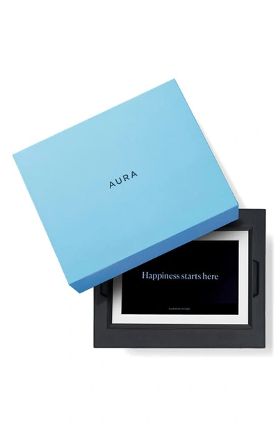Aura Frames Carter Digital Photo Frame In Black Mat