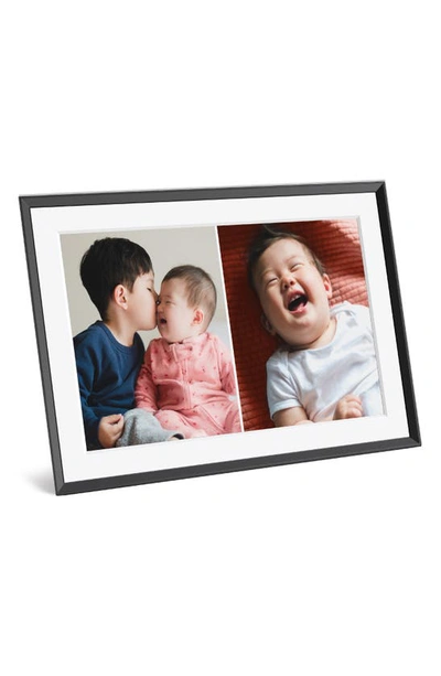 Shop Aura Frames Carver Digital Photo Frame In Black Mat