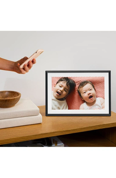 Shop Aura Frames Carver Digital Photo Frame In Black Mat