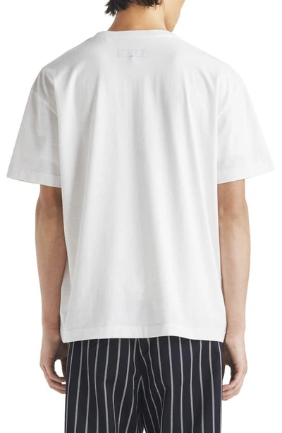 Shop Rag & Bone Rbny Apple Graphic T-shirt In White