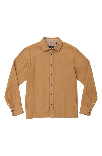 Shop Rag & Bone Austin Oversize Heavy Twill Button-up Shirt In Ermine