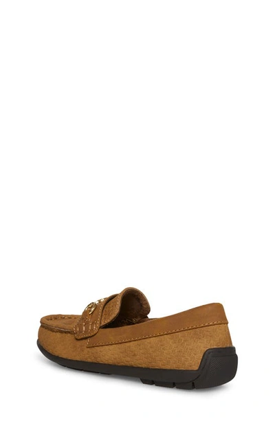 Shop Steve Madden Kids' Bjustinn Loafer In Taupe