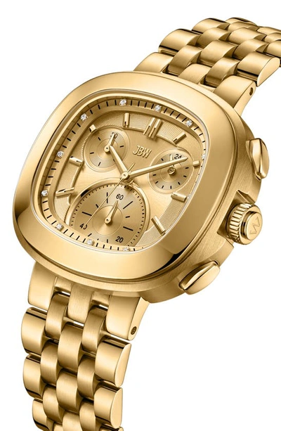 Jbw Men's Coast Stainless Steel Watch 38mm In 18k Gold