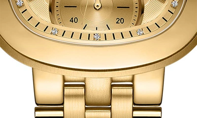 Jbw Men's Coast Stainless Steel Watch 38mm In 18k Gold