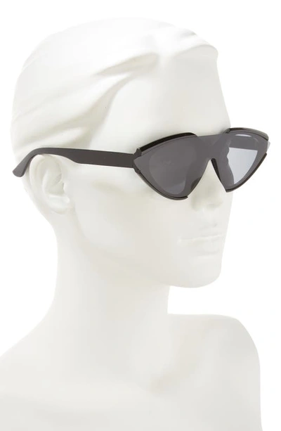 Shop Bp. Angular Shield Sunglasses In Black