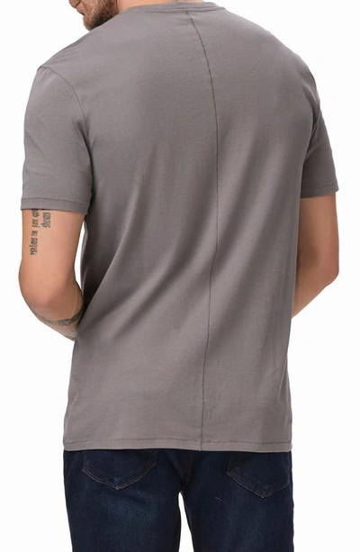 Shop Paige Ramirez Cotton Pocket T-shirt In Iris Slate