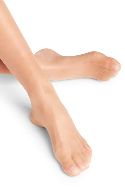 Falke Seidenglatt 15 Sheer Thigh Highs In Powder