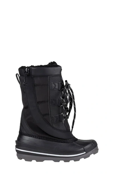 Shop Billy Footwear Kids' Ice Snow Boot Ii In Black / Black