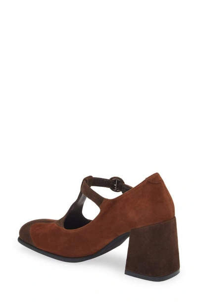 Shop Jeffrey Campbell Lava-like Pump In Tan Brown Suede