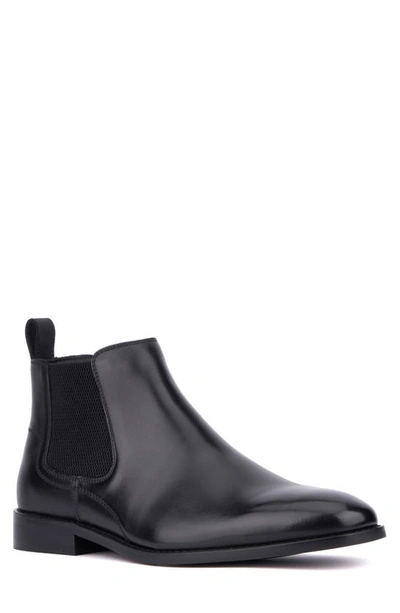 Shop Vintage Foundry Darwin Plain Toe Chelsea Boot In Black