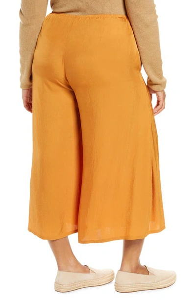 Vince Pull-on Culottes In Dark Ginger