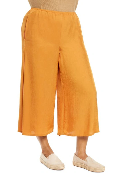 Vince Pull-on Culottes In Dark Ginger