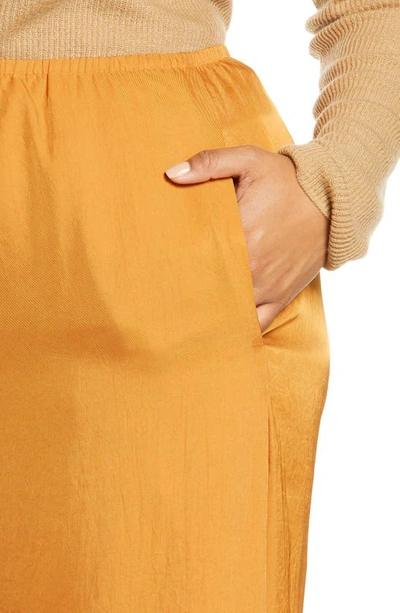 Vince Pull-on Culottes In Dark Ginger