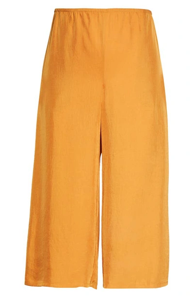 Shop Vince Pull-on Culottes In Dark Ginger
