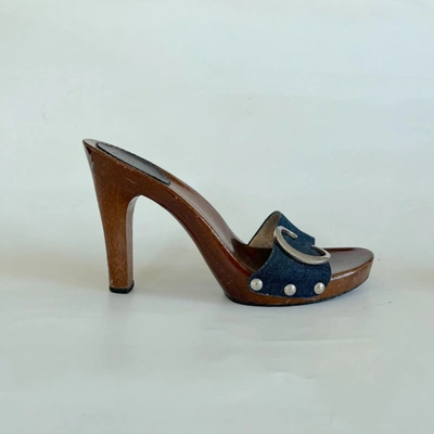 Pre-owned Dior Christian  Vintage Mule Sandals, 41
