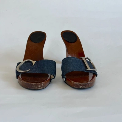 DIOR Pre-owned Christian  Vintage Mule Sandals, 41