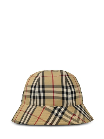 Shop Burberry Hats In Beige