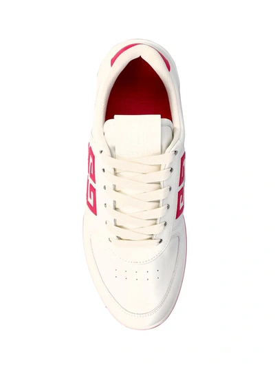 Shop Givenchy Sneakers In White/fuchsia