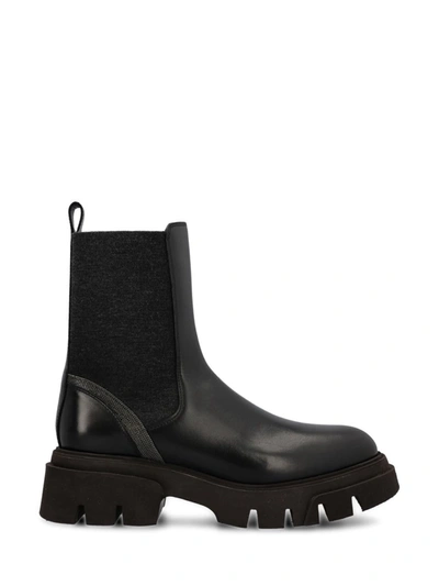 Shop Brunello Cucinelli Boots In Black