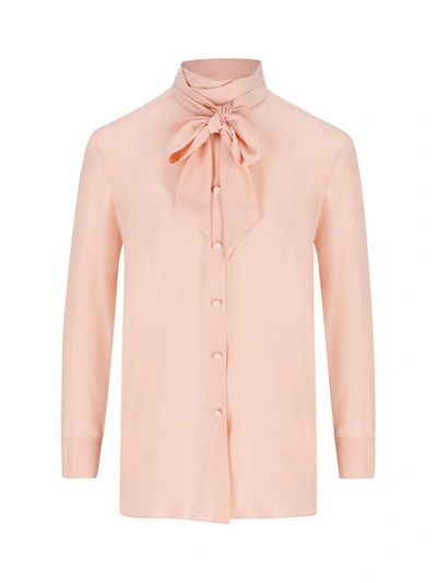 Shop Gucci Shirts In Light Baby Rose