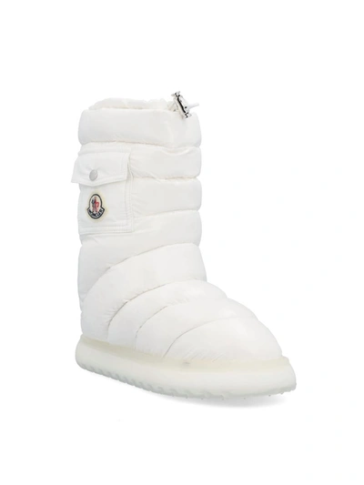 Shop Moncler Boots In White
