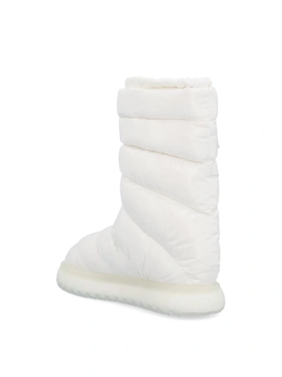 Shop Moncler Boots In White
