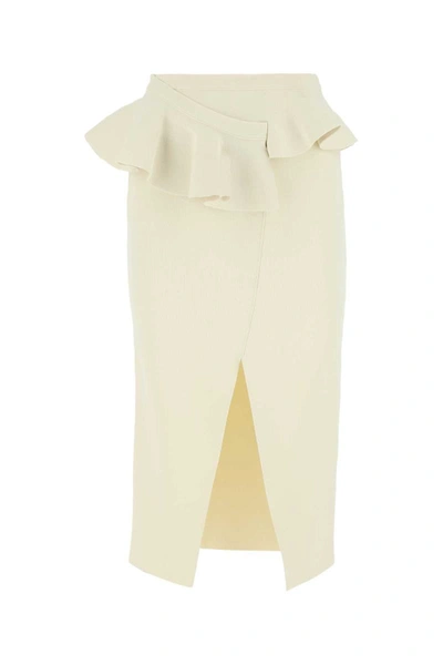 Shop Alexander Mcqueen Skirts In White