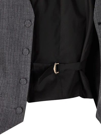 Shop Fendi Jackets In Gray