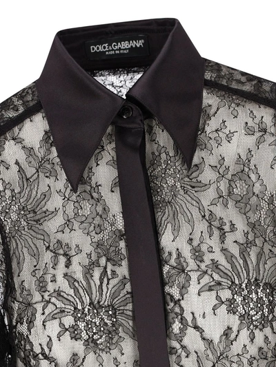 Shop Dolce & Gabbana Shirts In Black