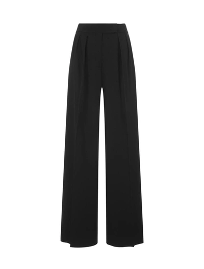 Shop Max Mara Trousers Black