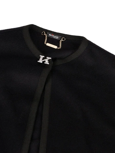 Shop Kiton Coats In Black