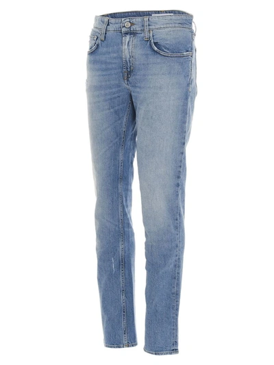 Shop Department 5 'skeith' Jeans In Light Blue