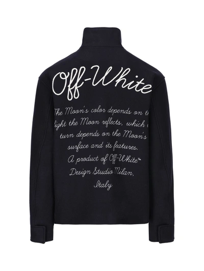 Shop Off-white Jackets In Sienna