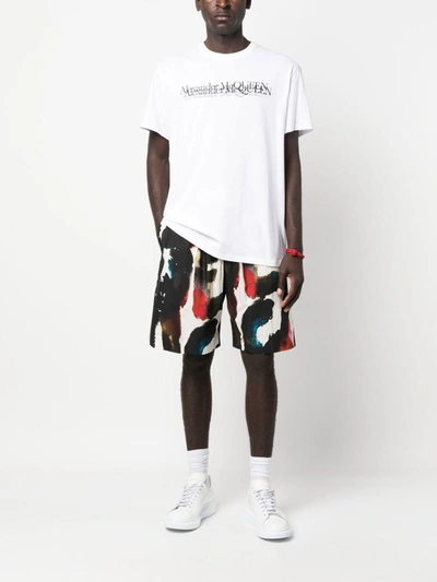 Shop Alexander Mcqueen Shorts In Multicolor