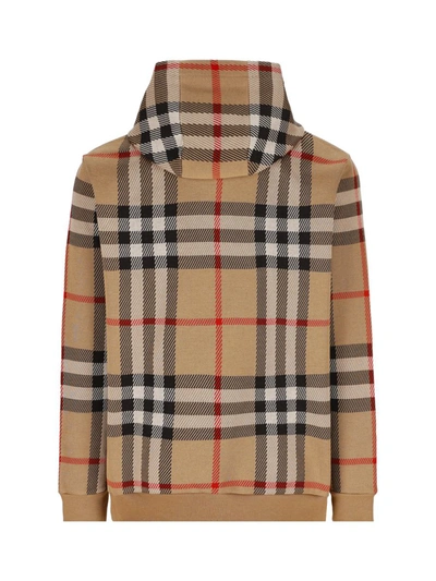 Shop Burberry Jerseys In Beige