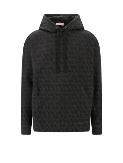 Shop Valentino Sweatshirt In Black