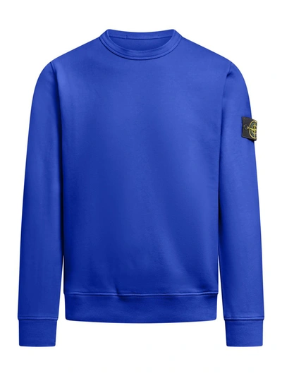 Shop Stone Island Sweatshirt In Blue