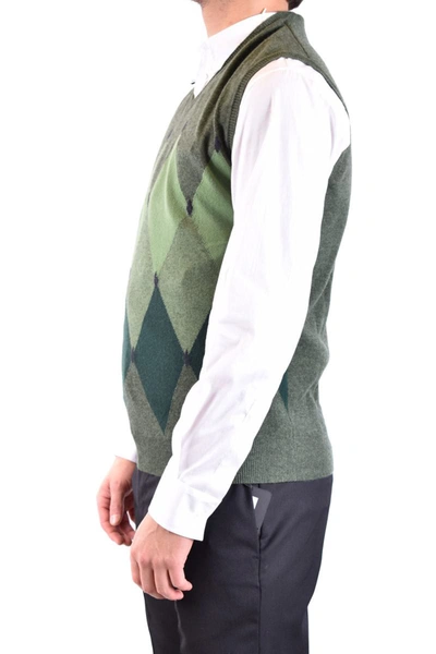 Shop Kangra Cashmere Vest In Green