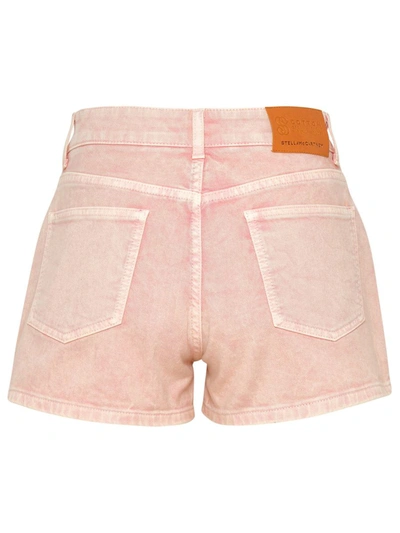 Shop Stella Mccartney Shorts Jeans In Pink