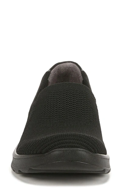 Shop Bzees Getty Slip-on Sneaker In Black