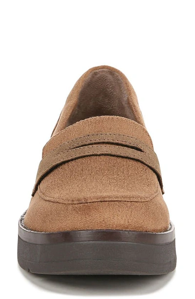 Shop Bzees Fast Track Penny Loafer In Toffee